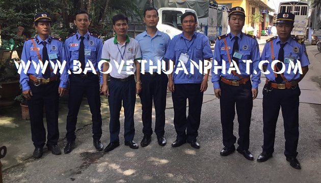 Triển khai bảo vệ nhà máy nhựa Bình Thuận 